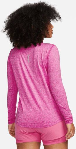 Nike Hardloopshirt Dri FIT Element Roze/Zilver Vrouw