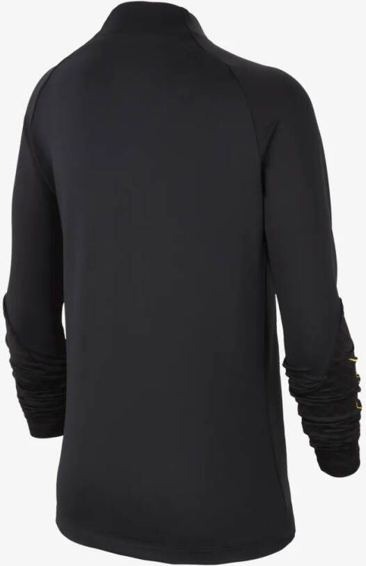 Jordan Paris Saint Germain Trainingsshirt Dri FIT Strike Drill x PSG Zwart/Geel Kinderen