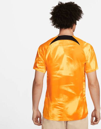 Nike Nederland 2022/23 Stadium Thuis Dri FIT voetbalshirt voor heren Oranje