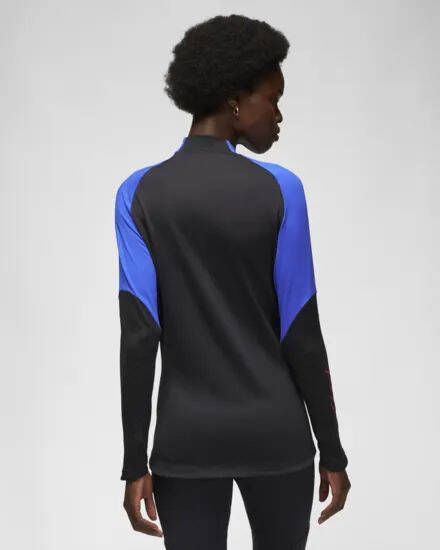 Jordan Paris Saint Germain Trainingsshirt Dri FIT Drill x PSG Zwart/Blauw/Rood Vrouw