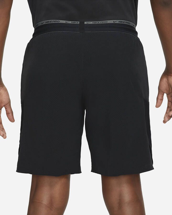 Nike Pro Dri FIT Flex Rep Shorts Heren Black/Iron Grey Heren