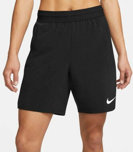 Nike Pro Dri FIT Flex Vent Max Trainingsshorts voor heren(20, 5 cm) Black/White Heren