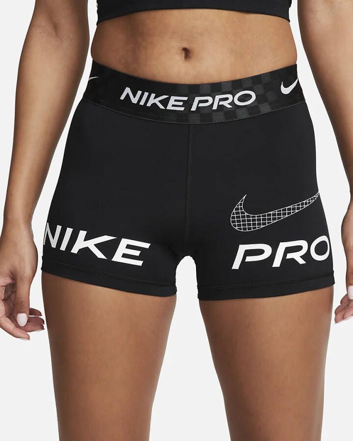 Nike Pro dri fit women's 3 inch sho dx0076 010
