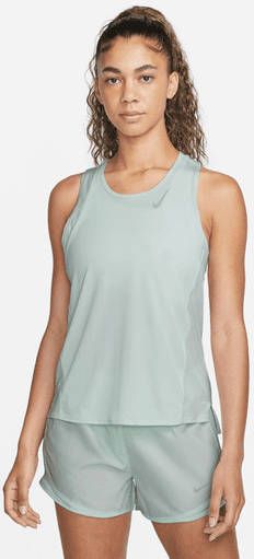 Nike Dri FIT Race Hardloopsinglet voor dames Groen