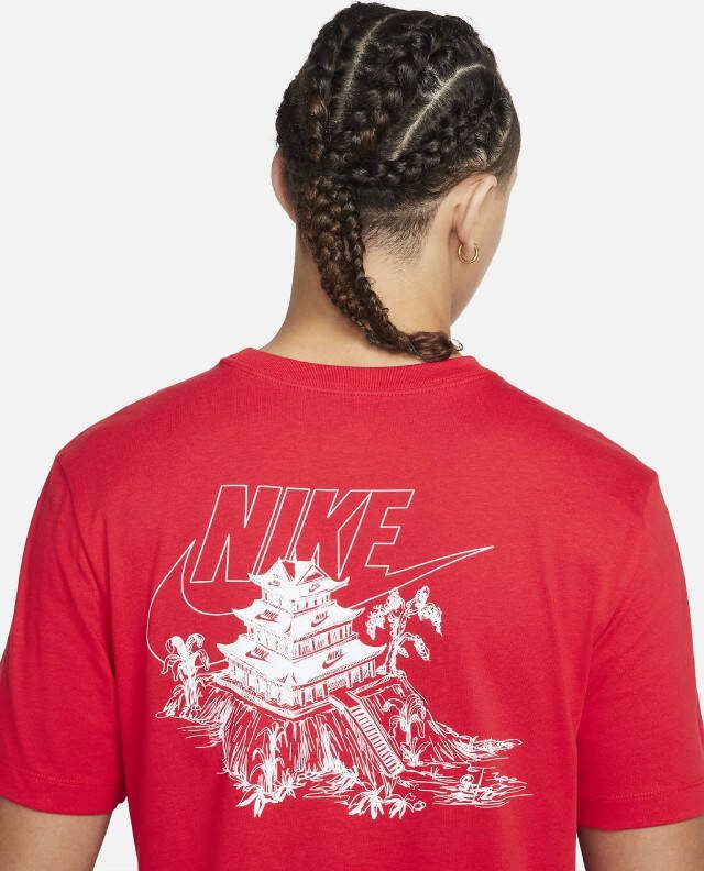 Nike Sportswear T shirt voor heren Rood
