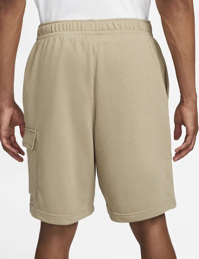 Nike Sportswear Club Cargoshorts van sweatstof voor heren Bruin