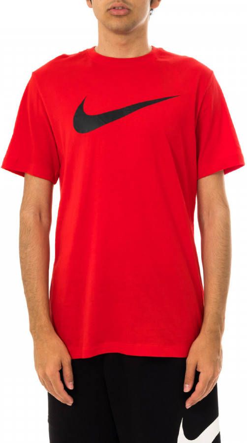 Nike T Shirt Icon Dc5094 657 , Rood, Heren