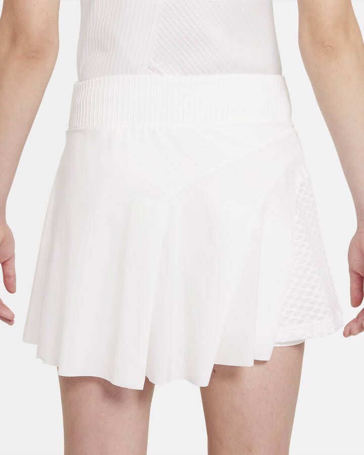 Nike Court Dri FIT ADV Slam Tennisrok Wit