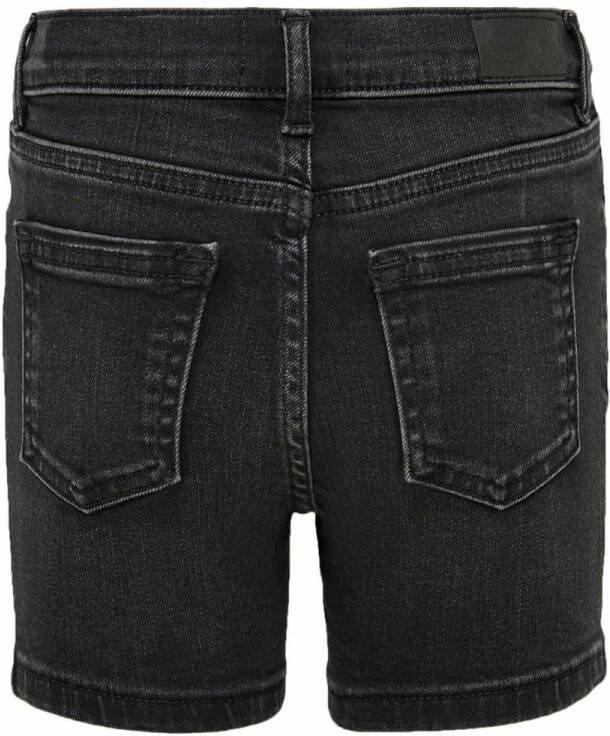 ONLY KIDS GIRL regular fit jeans short KONBLUSH black denim