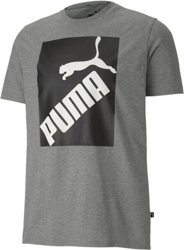 Puma T-shirt grijs/zwart