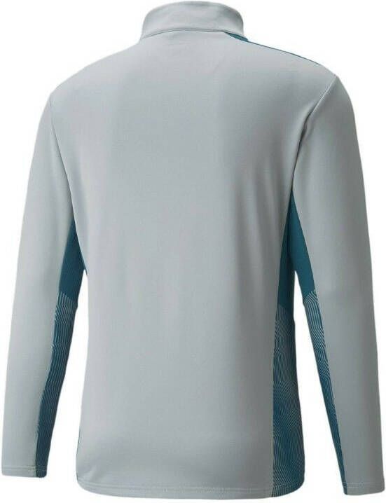 PUMA Manchester City 1/4 Zip Trainingstrui 2021 2022 Grijs Blauw