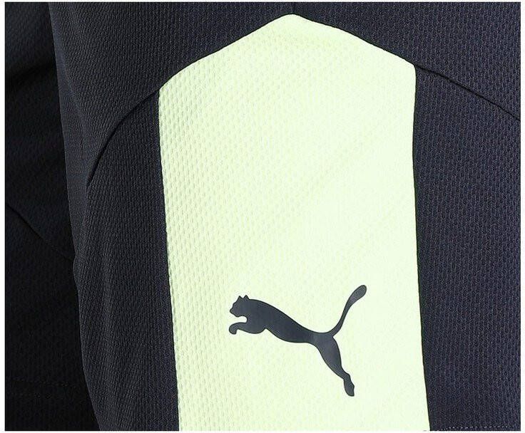 PUMA individualFINAL Trainingsbroekje Donkerblauw Lichtgroen