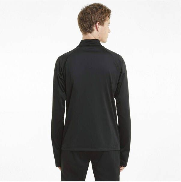 PUMA Trainingsshirt teamLIGA Kwartrits Zwart/Wit