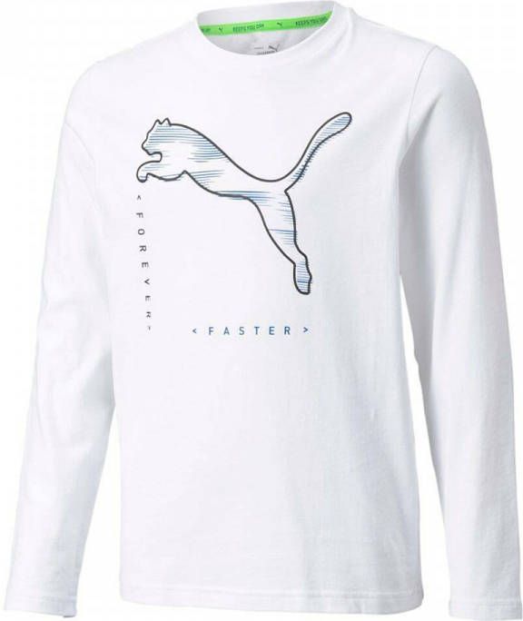 Puma T shirt bambino active sports longsleeve tee