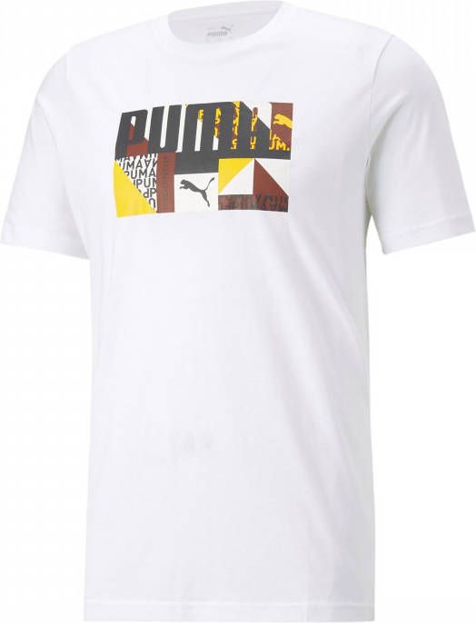 Puma T shirt man monogram graphic tee 671766.02