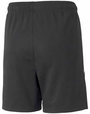 Puma Junior TeamLIGA voetbalshort training zwart/wit/oranje