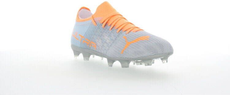 PUMA Ultra 3.4 Gras/Kunstgras Voetbalschoenen(MG)Zilver Oranje