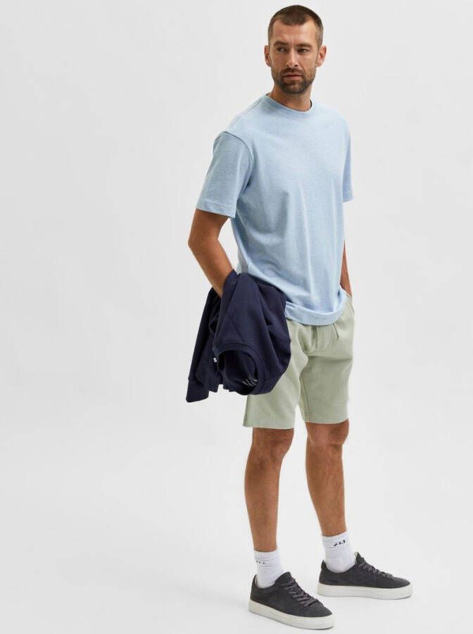 Selected Homme Mint Korte Broek Slhbale340 Sweat Shorts