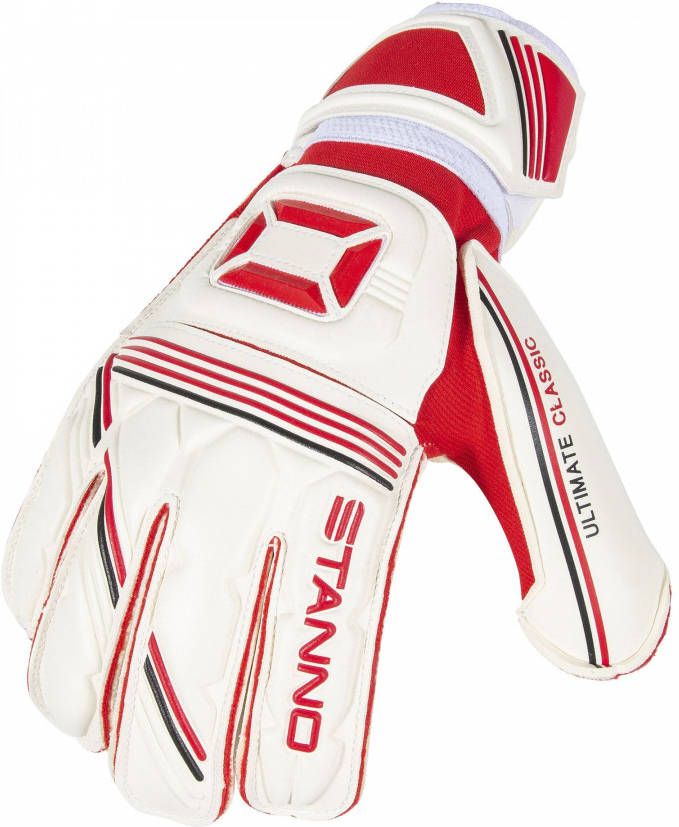 Stanno keepershandschoenen sr Ultimate Grip II wit/rood