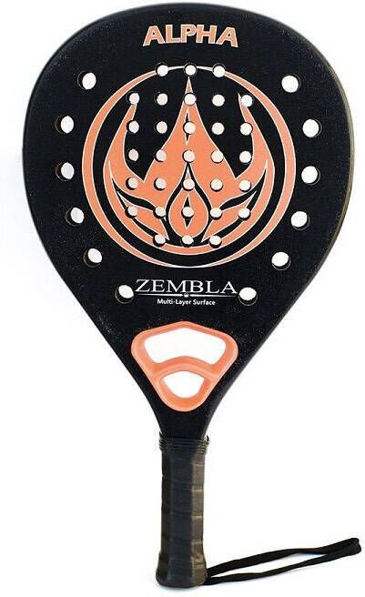 ZEMBLA Padelracket Alpha Zwart