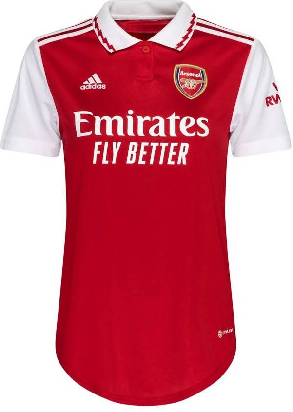 Adidas Arsenal 22/23 Thuisshirt Scarlet/White Dames