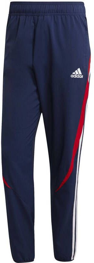 adidas Bayern München Trainingsbroek Woven Teamgeist Navy/Wit/Rood