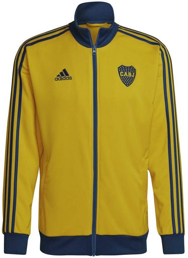adidas Boca Juniors Track Top 3 Stripes Geel/Blauw