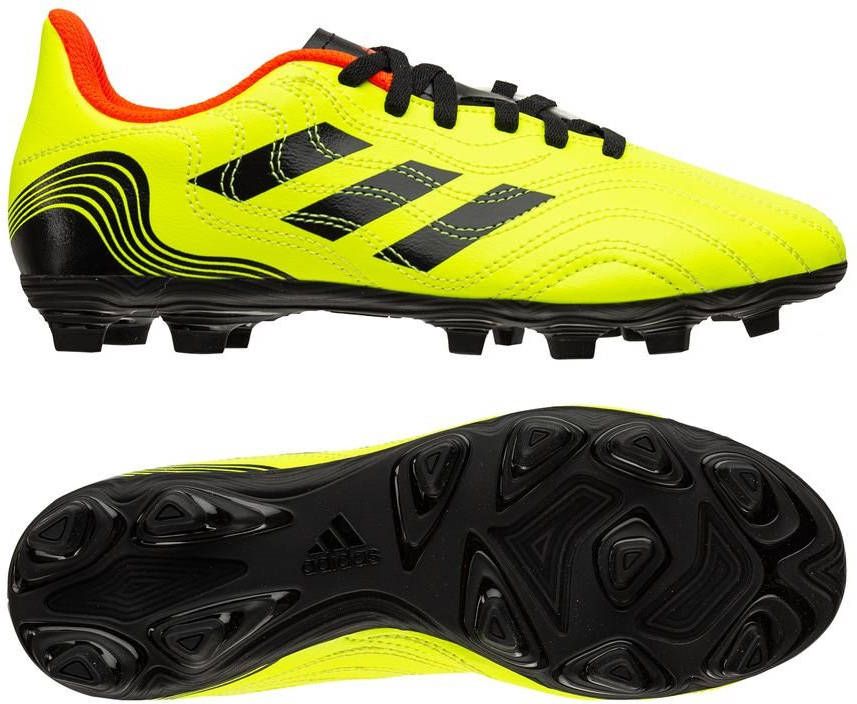 Adidas Kids adidas Copa Sense.4 Gras/Kunstgras Voetbalschoenen(FxG)Kids Geel Zwart Rood
