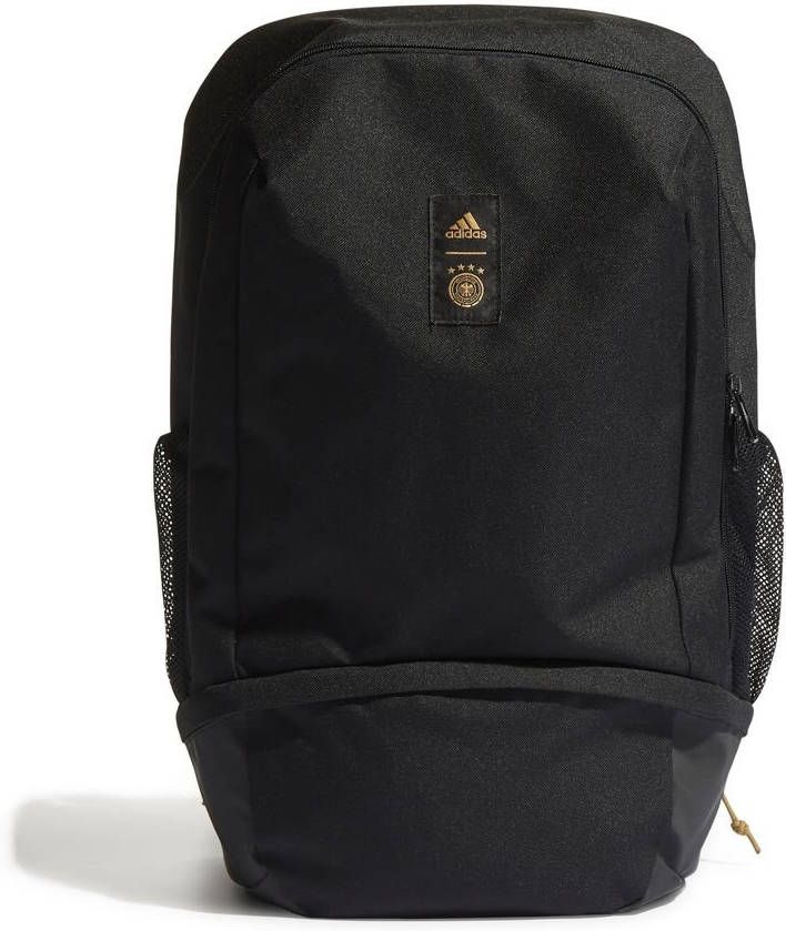 adidas Duitsland Rugzak Zwart/Goud