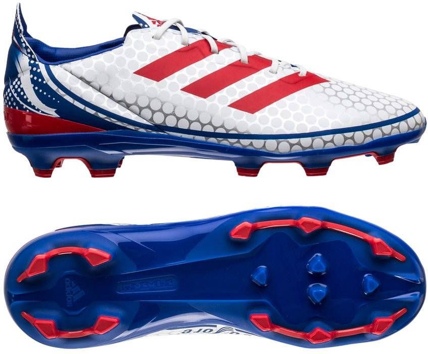 adidas GAMEMODE FG/AG Iconic Footballs Wit/Rood/Blauw Kinderen