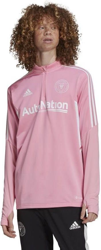 adidas Inter Miami Trainingstrui 2021 2022 Roze Wit