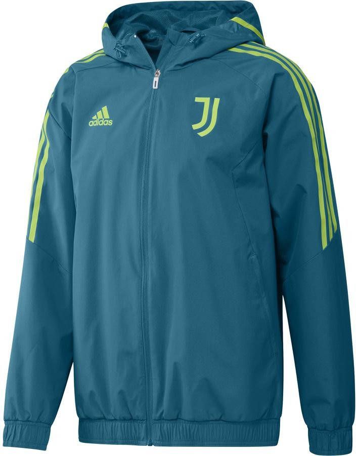 adidas Juventus Jas Condivo 22 All Weather Groen