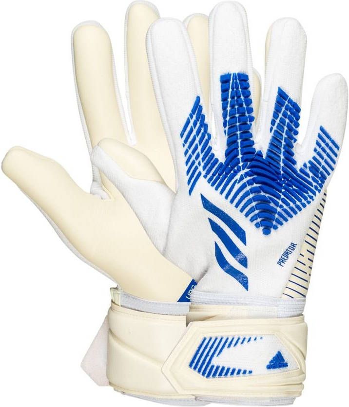 adidas Keepershandschoenen Predator League Diamond Edge Wit/Donkerblauw