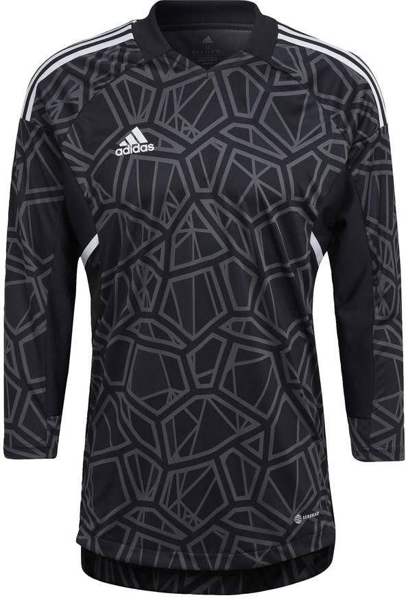 adidas Condivo 22 Keepersshirt Lange Mouwen Zwart Wit