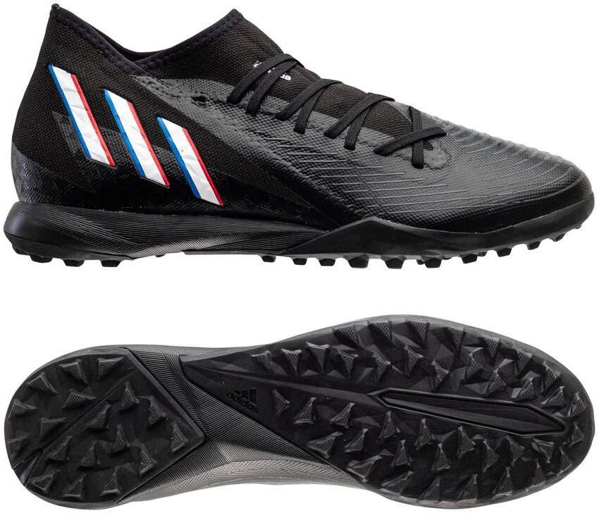 Adidas Predator Edge.3 Turf Voetbalschoenen Core Black/Cloud White/Vivid Red Dames