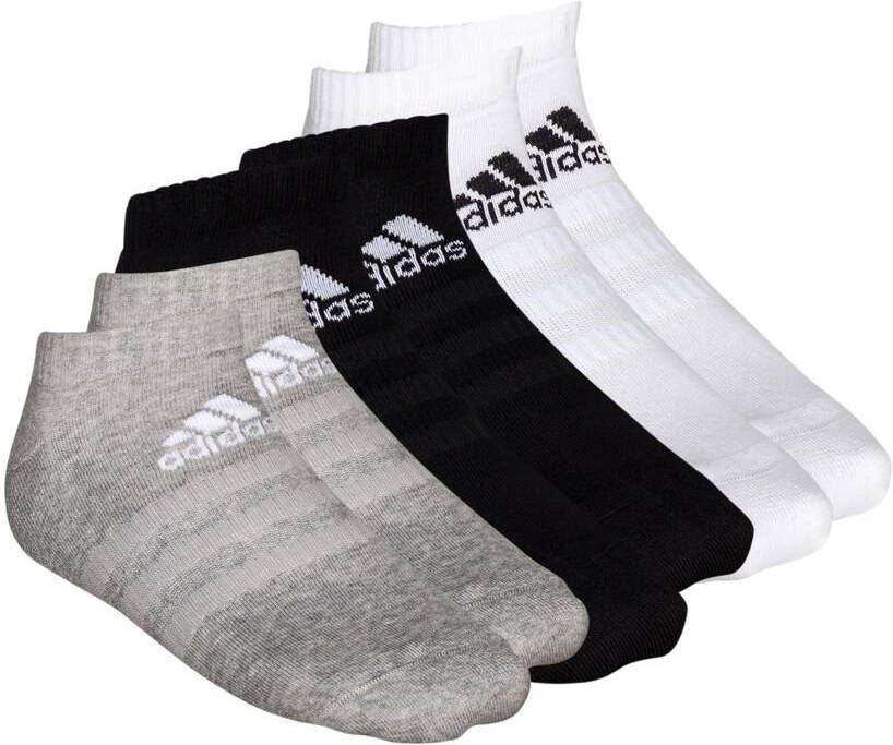 adidas Performance sportsokken (set van 3) zwart/grijs/wit