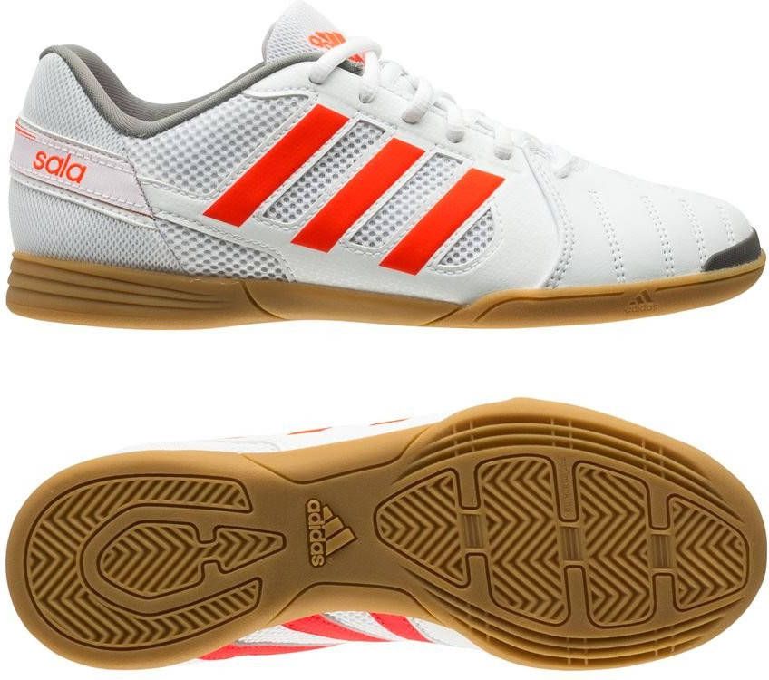 Adidas Kids adidas Top Sala Zaalvoetbalschoenen Kids Wit Rood Grijs