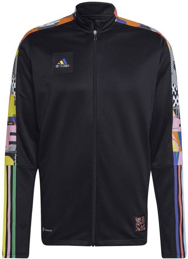 adidas Trainingsjas Tiro Pride Zwart/Multicolor