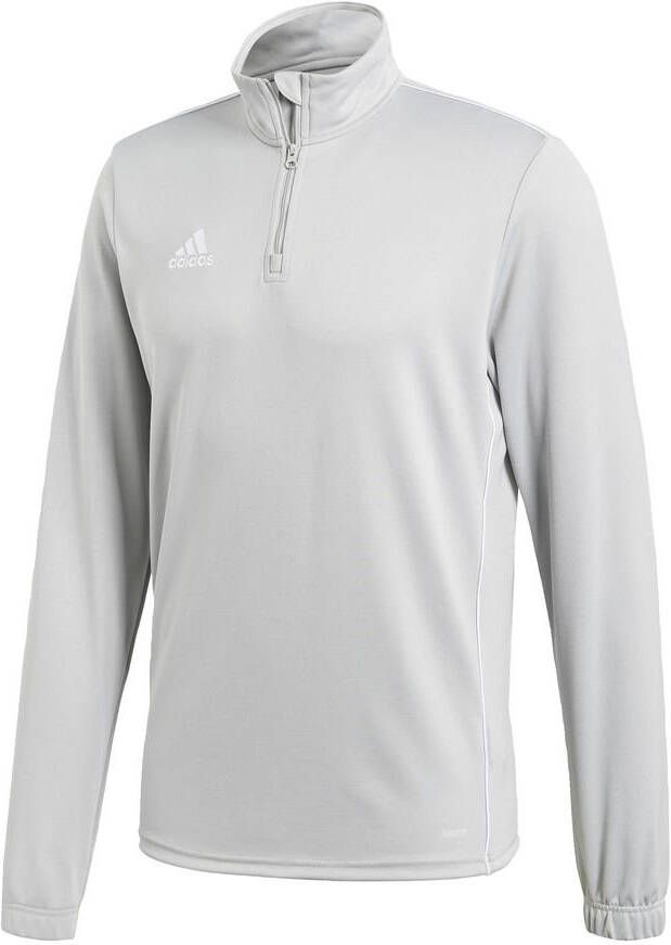 adidas Trainingsshirt Kwartrits Core 18 Grijs/Wit