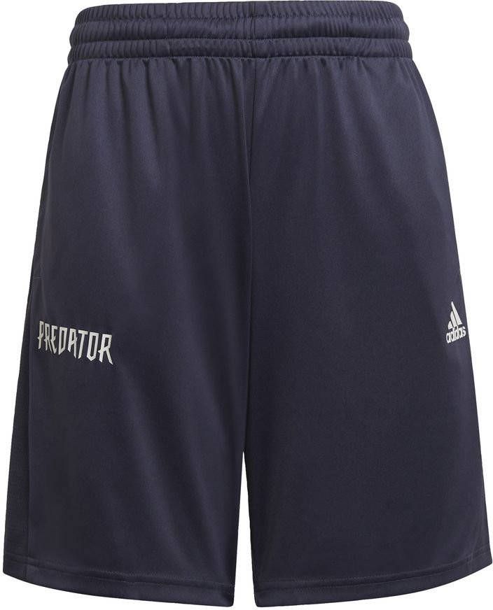 adidas Trainingsshorts Predator Navy/Wit Kinderen