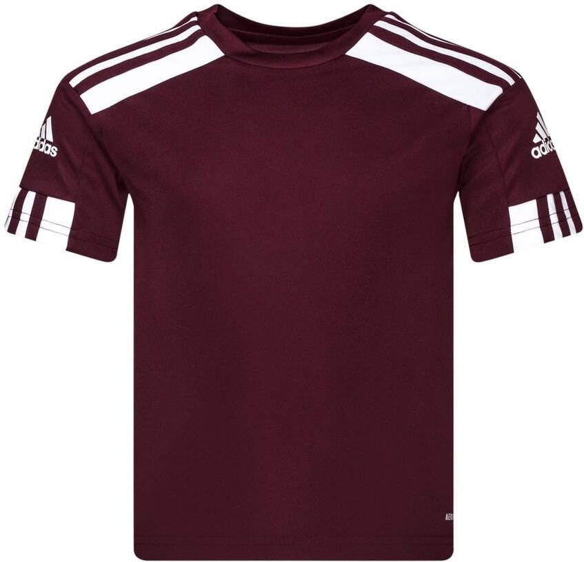 adidas Voetbalshirt Squadra 21 Bordeaux/Wit Kinderen