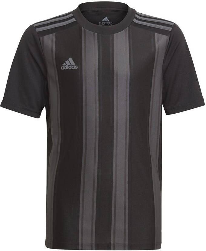 adidas Voetbalshirt Striped 21 Zwart/Grijs Kinderen