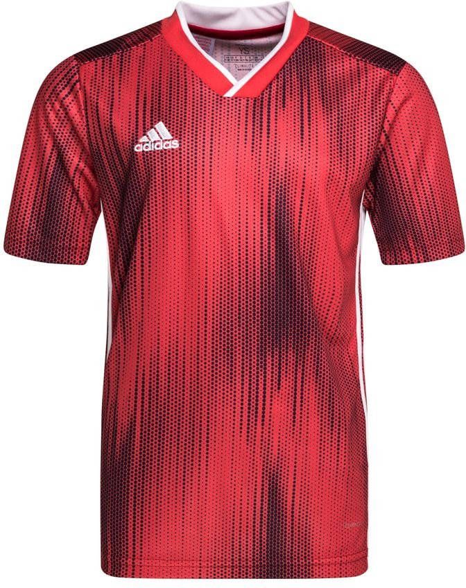adidas performance Junior sport T-shirt Tiro rood