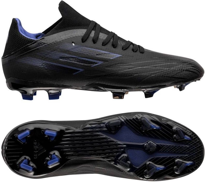 adidas X Speedflow .1 FG Escapelight Zwart/Blauw/Geel Kinderen