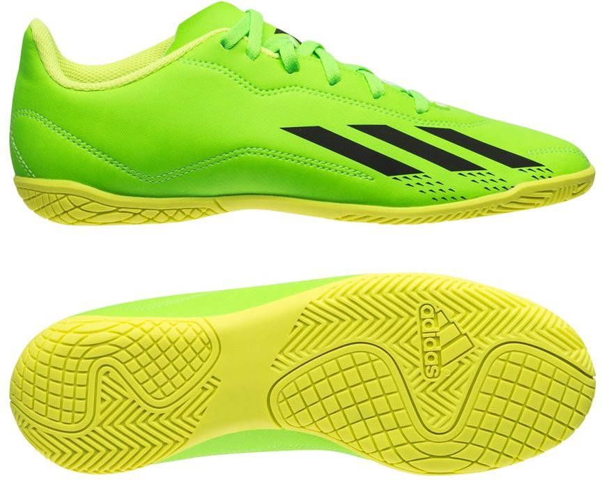 Adidas Kids adidas X Speedportal.4 Zaalvoetbalschoenen(IN)Kids Groen Zwart Geel