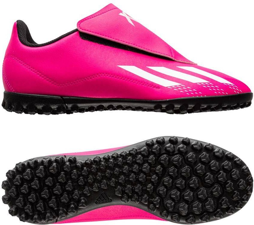 adidas X Speedportal .4 Velcro TF Own Your Football Roze/Wit/Zwart Kinderen