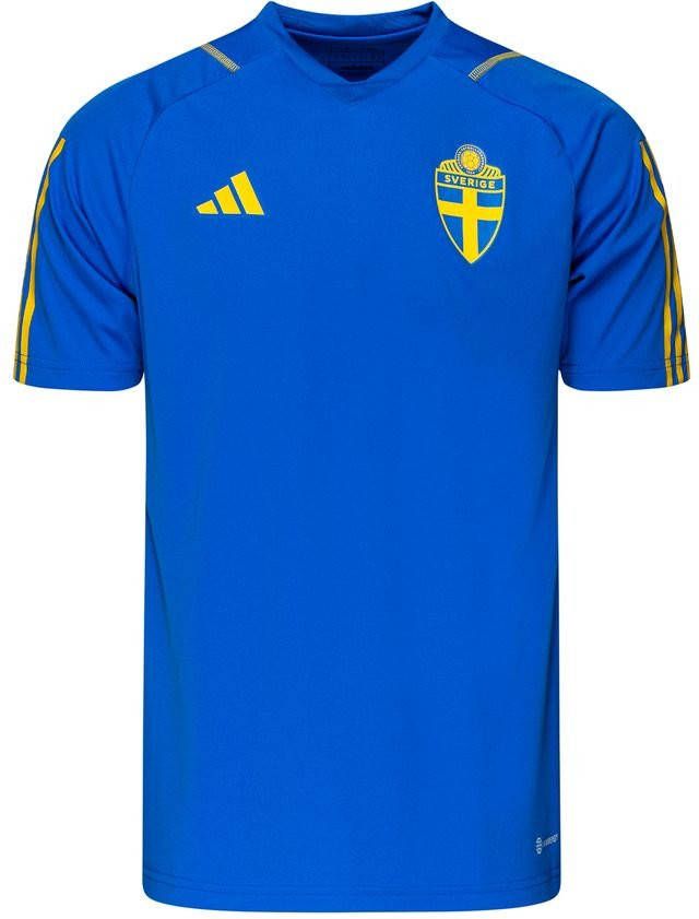 adidas Zweden Trainingsshirt Tiro 23 Blauw/Geel