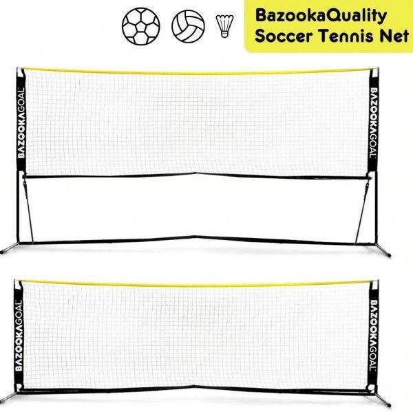 Bazookagoal Soccer Tennis Net Extendable 300X100 cm online kopen