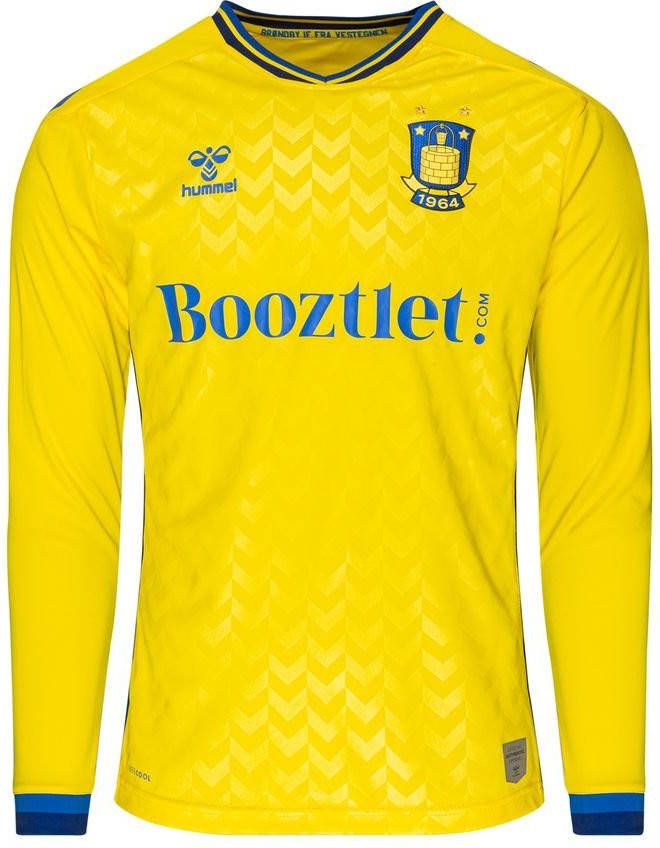 Hummel Brondby IF Thuisshirt 2022/23 Lange Mouwen