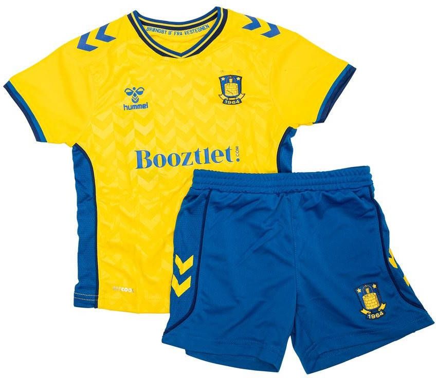 Hummel Brondby IF Thuisshirt 2022/23 Mini Kit Kinderen